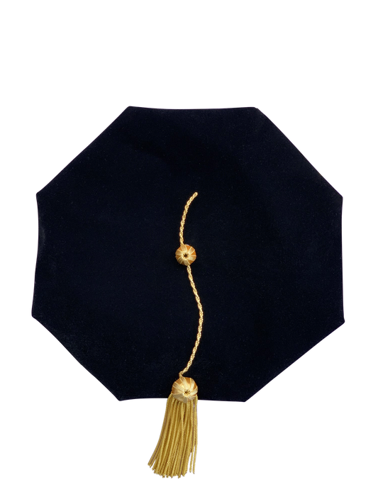 Deluxe Doctorate Tam 6-8 Sided Available