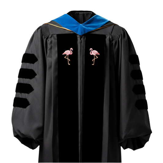 Embroidered Velvet Pleat