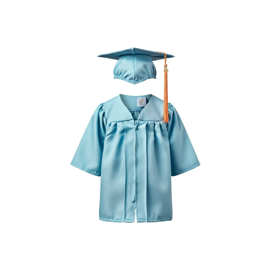 Matte Kids Cap, Gown & Tassel Package