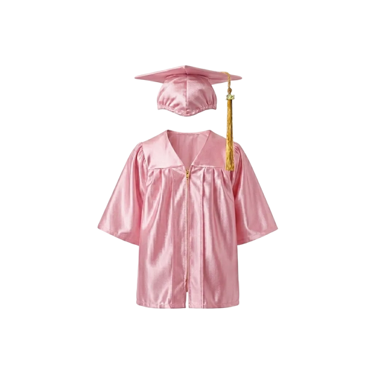 Shiny Kids Cap, Gown & Tassel Package