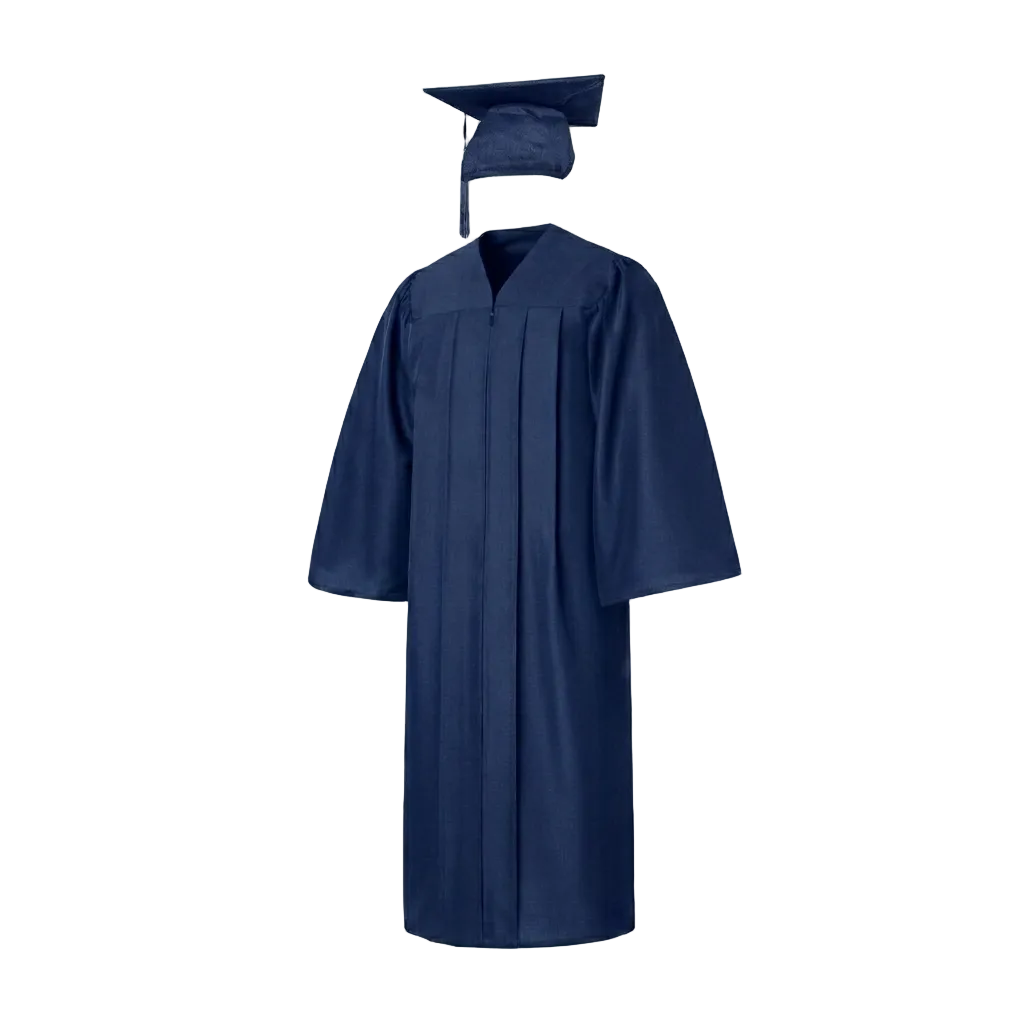 Matt Cap, Gown & Tassel Package