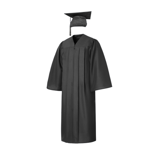Matt Cap, Gown & Tassel Package