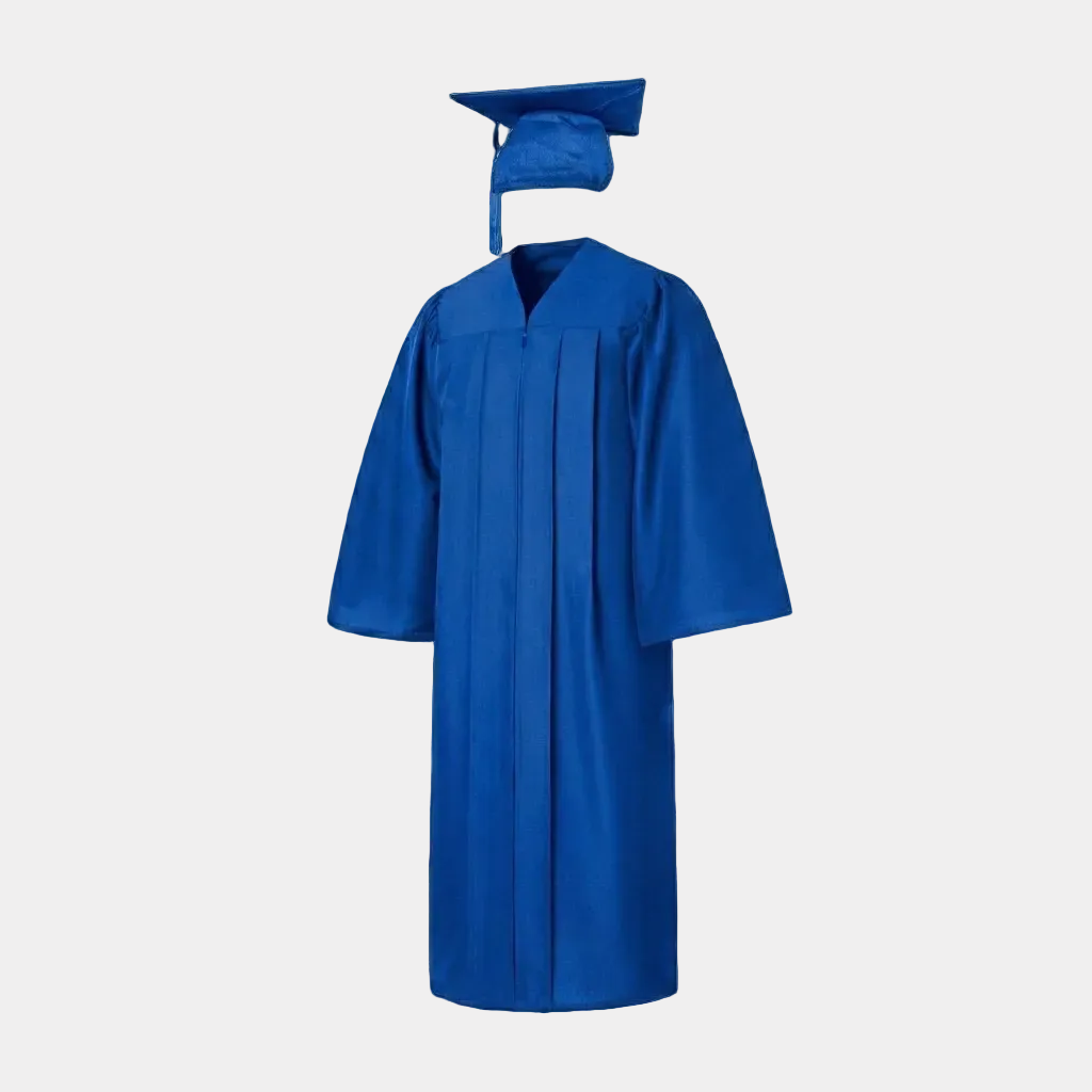 Matt Cap, Gown & Tassel Package