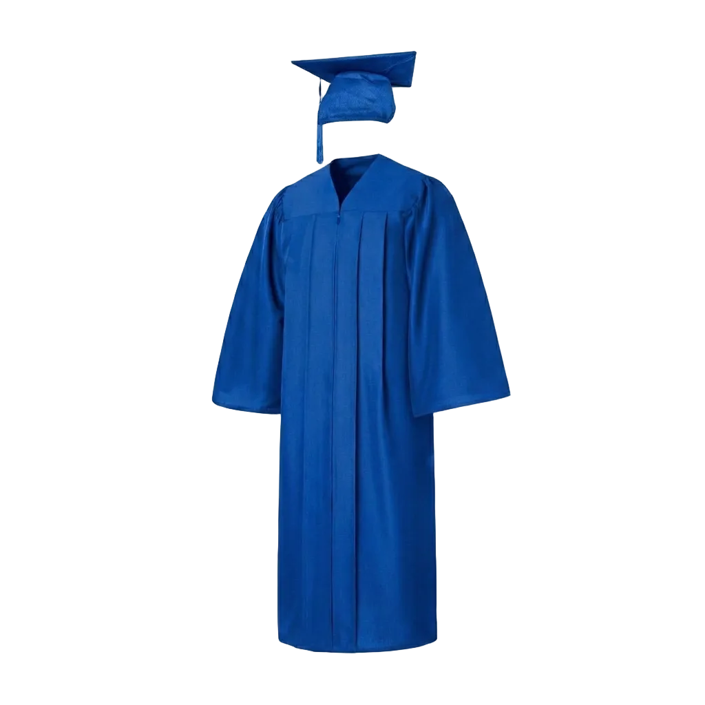 Matt Cap, Gown & Tassel Package