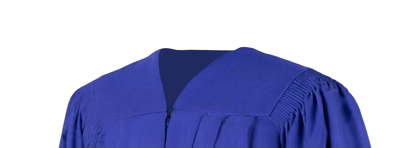 Matt Deluxe Cap, Gown & Tassel Package Royal Blue